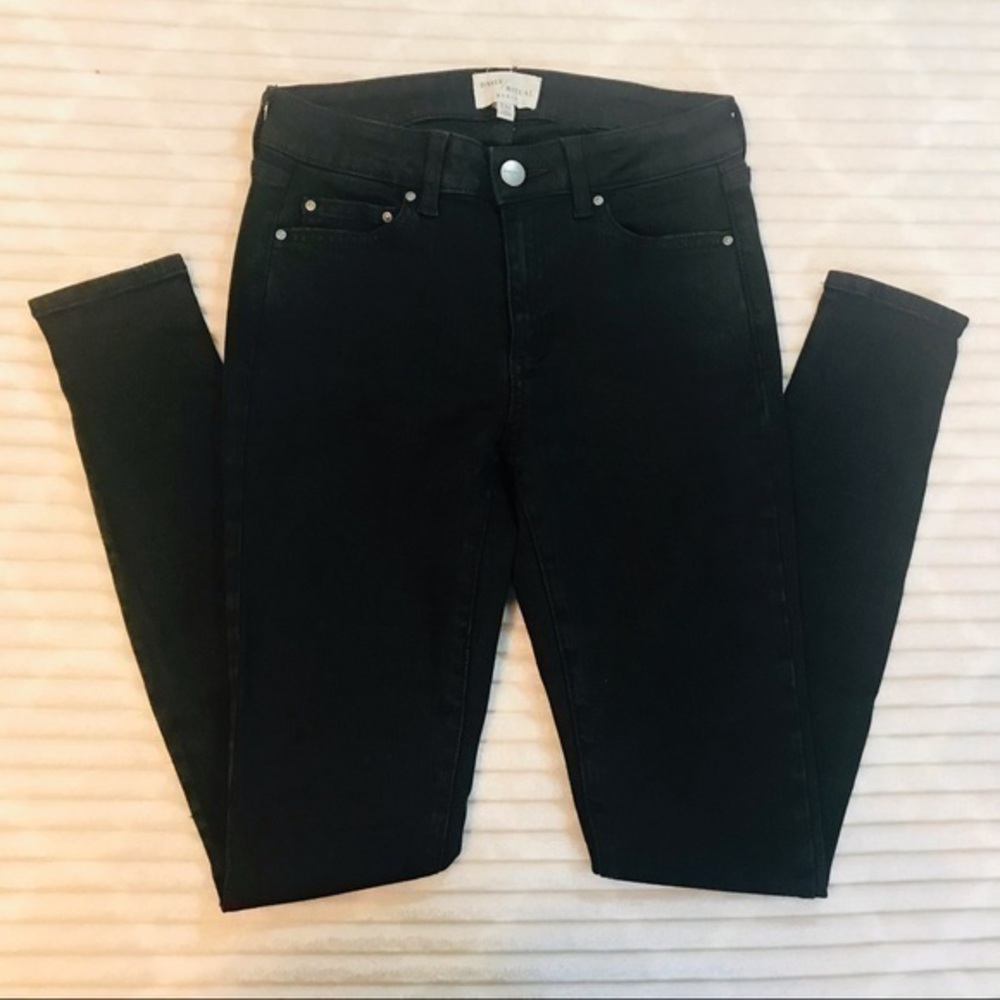 Daily / Ritual Black 5 Pocket Skinny Jeans Size 24 00
